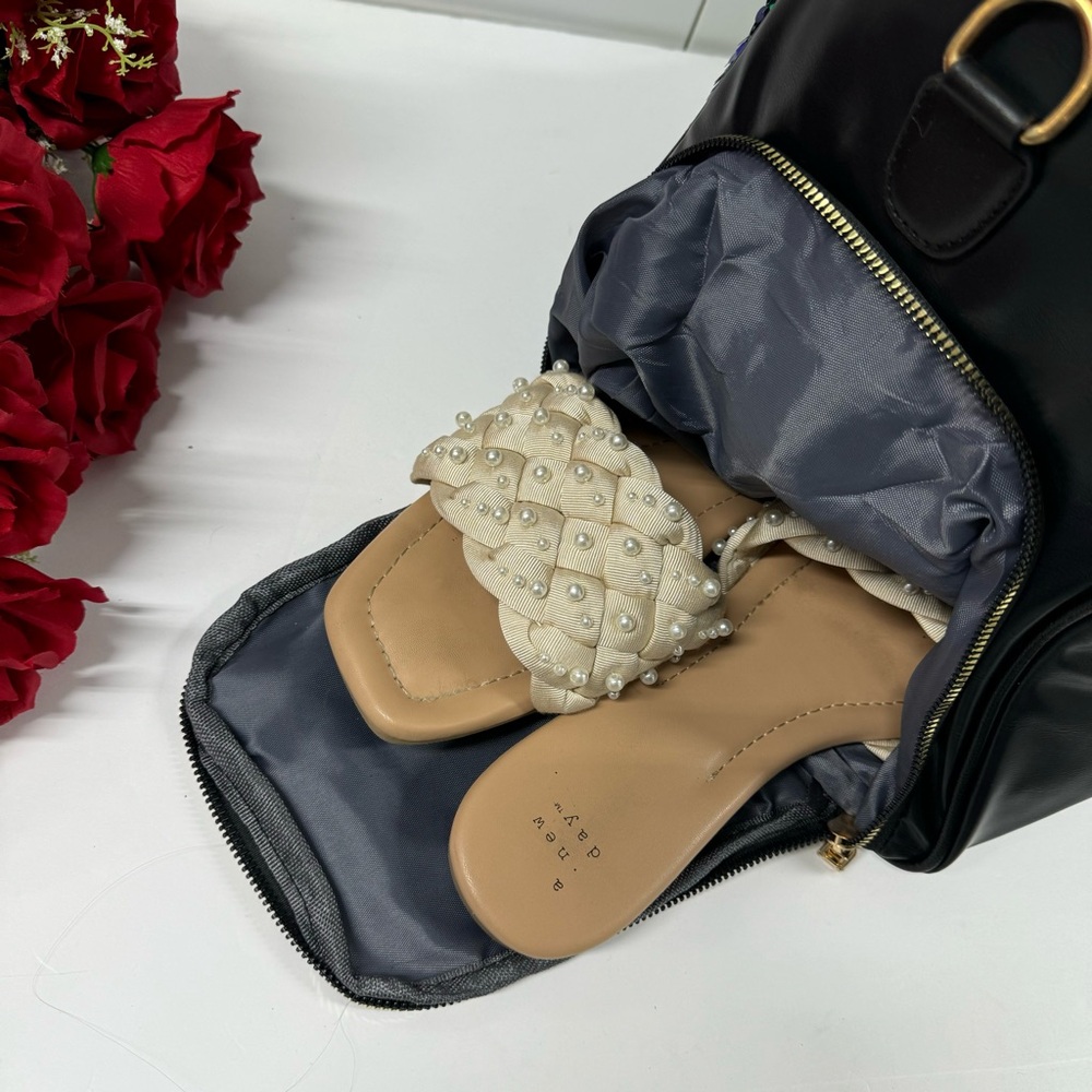 SALE I ♥️ PARIS SEQUIN TRAVEL BAG - Picture 9 of 13